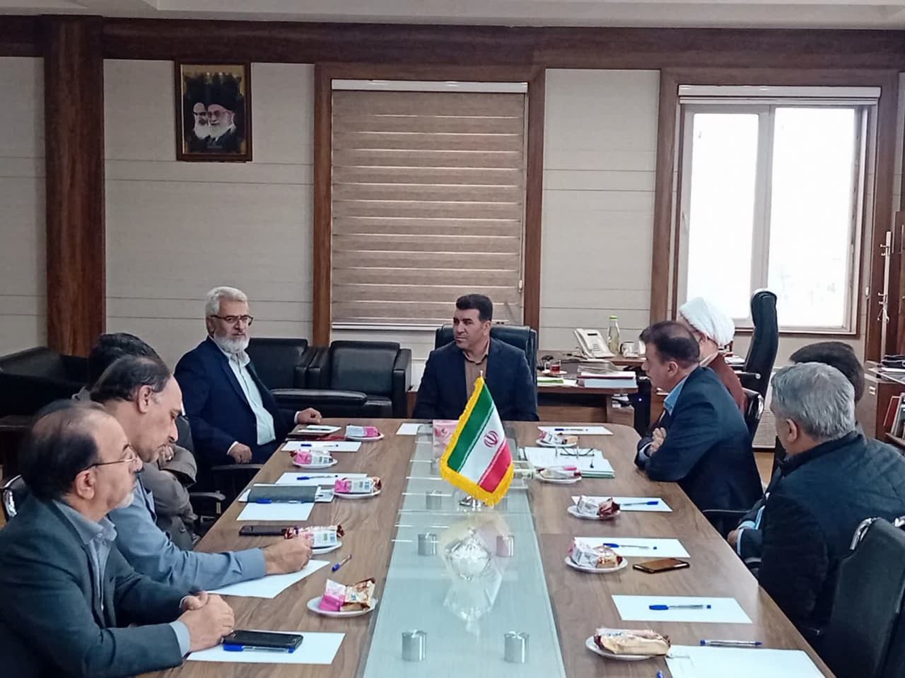برگزاری نشست خبری با رئیس شورای امر به معروف و نهی از منکر اداره کل گمرک