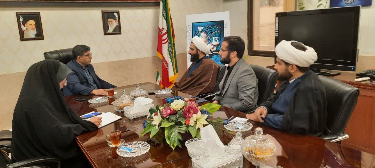 دیدار دبیر ستاد امر به معروف و نهی از منکر استان البرز با مدیرکل فرهنگ و ارشاد اسلامی این استان