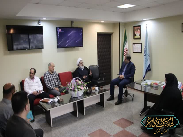 تقدیر از رئیس بیمارستان حکیم جرجانی گرگان توسط دبیر ستاد امربه‌معروف و نهی از منکر استان گلستان