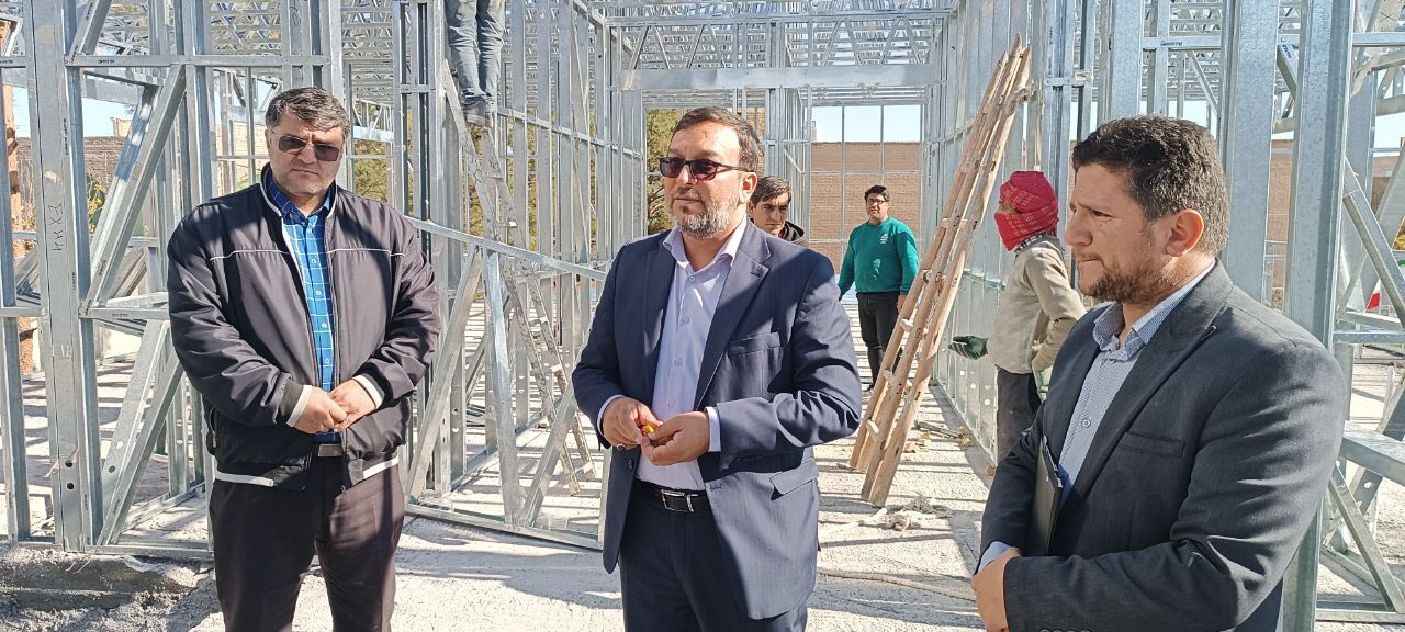  ساخت ۲۱ طرح عمرانی - آموزشی در مناطق کم‌برخوردار تایباد