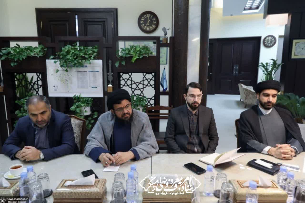 جلسه قرارگاه عفاف و حجاب با موضوع بررسی مطالبات مردمی در حوزه شهرداری مشهد
