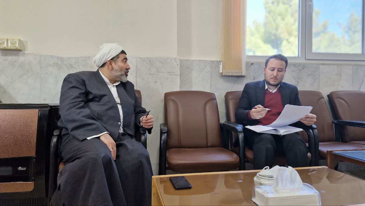 نشست خبری مدیر حقوقی ستاد امر به معروف استان با معاونت اجتماعی و پیشگیری از وقوع جرم دادگستری استان
