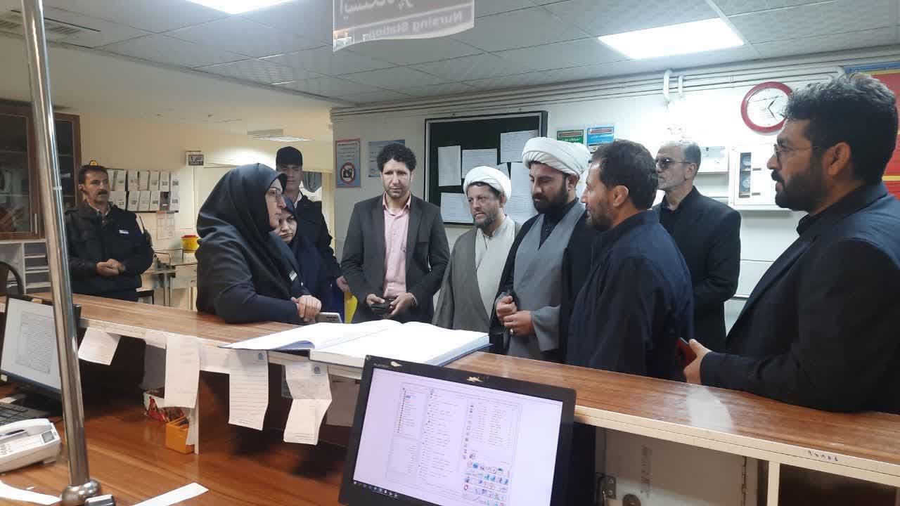 بازدید سرزده و میدانی دبیر ستاد امر به معروف و نهی از منکر استان لرستان از مرکز آموزشی و بیمارستان شهدای عشایر خرم آباد انجام شد