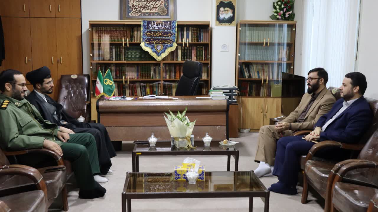 دیدار دبیر ستاد امر به معروف و نهی از منکر استان همدان با رئیس ستاد امر به معروف و نهی از منکر شهرستان تویسرکان