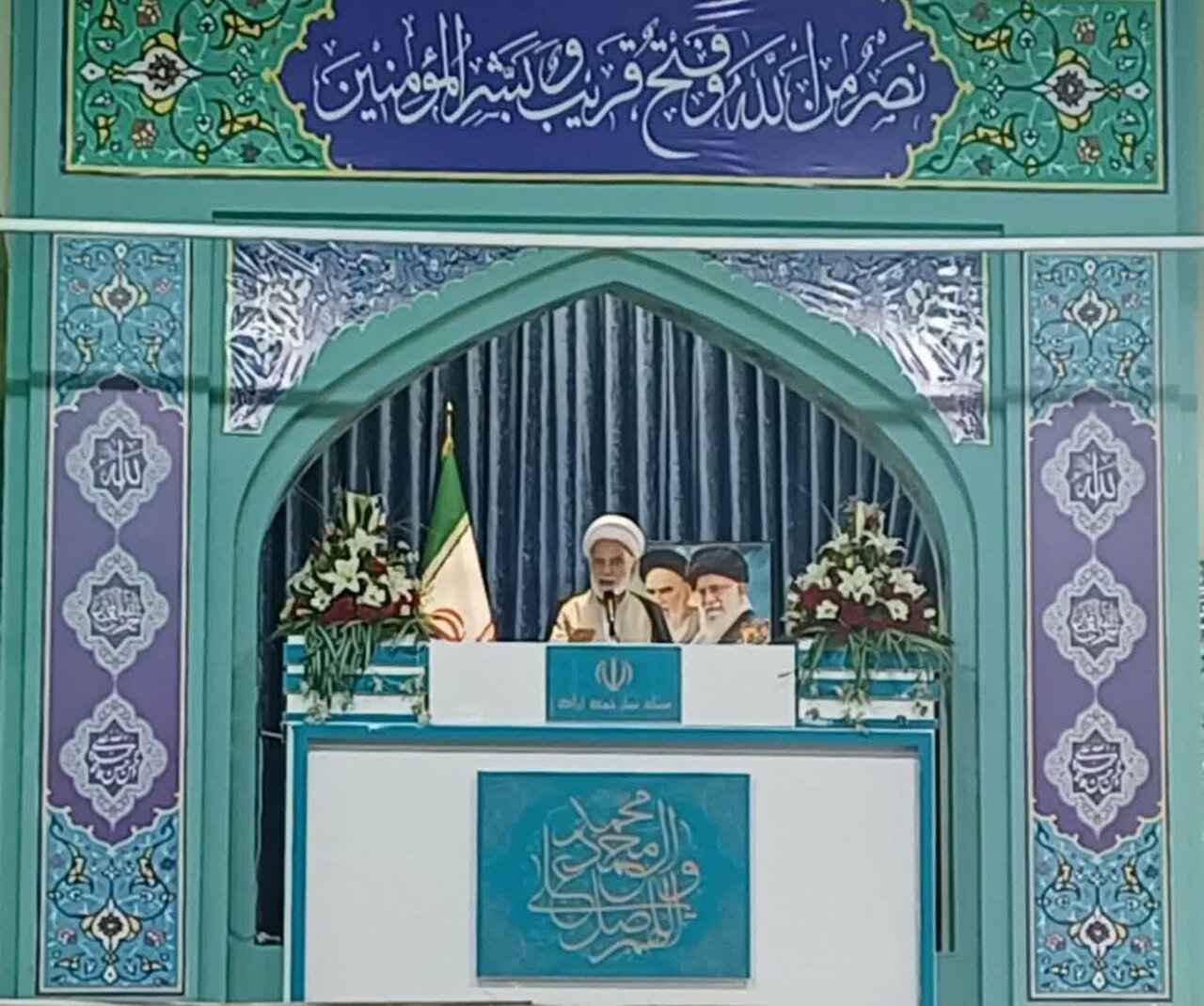 ملتی که پای آرمان‌های خود بایستد و به رهبر خود اقتدا کند هرگز شکست نمی‌خورد