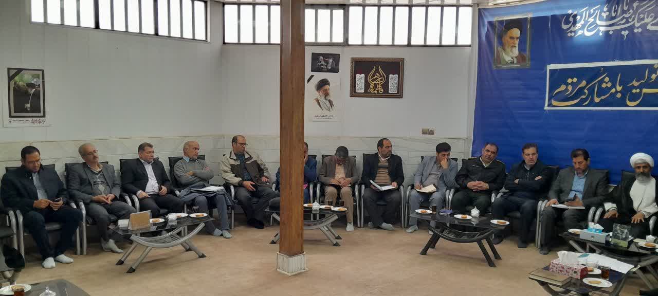 جلسه ستاد امر به معروف و نهی از منکر شهرستان آشتیان
