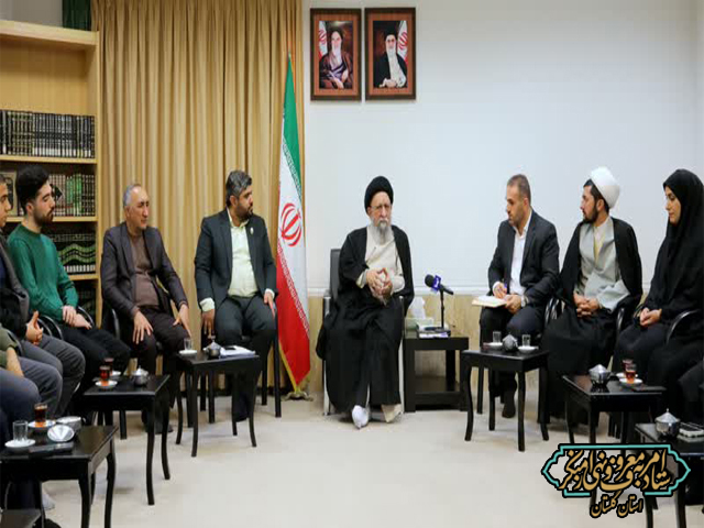 نشست صمیمی دانشجویان جهاد دانشگاهی استان گلستان با آیت‌الله نور مفیدی 