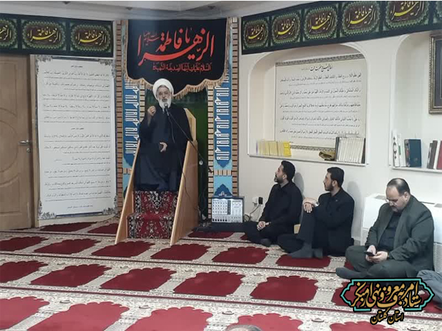 سخنرانی دبیر ستاد امربه‌معروف و نهی از منکر گلستان به مناسبت شهادت حضرت فاطمه زهرا (س)