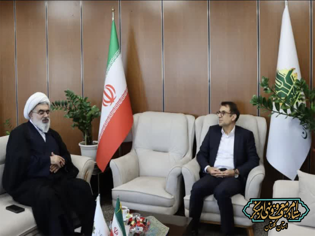 دیدار دبیر ستاد امربه‌معروف و نهی از منکر گلستان با مدیر شعب بانک کشاورزی استان گلستان