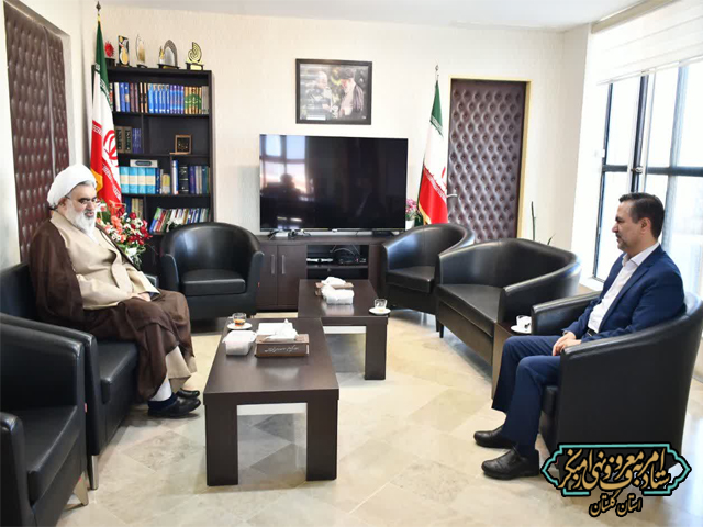 دیدار دبیر ستاد امربه‌معروف و نهی از منکر گلستان با سرپرست معاونت سیاسی امنیتی و اجتماعی استانداری