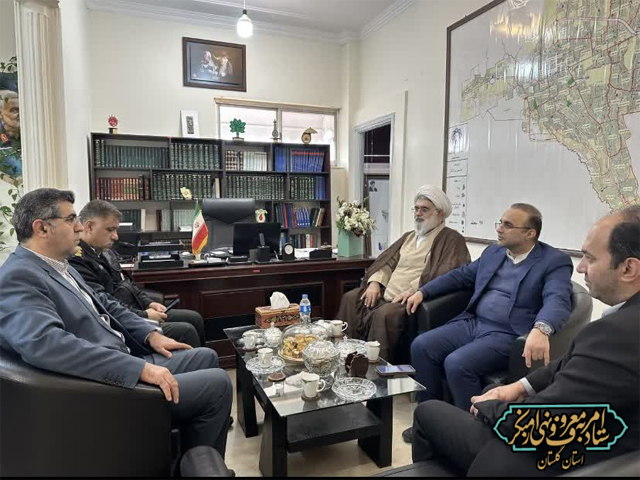 دیدار دبیر ستاد امربه‌معروف و نهی از منکر گلستان با فرماندار گرگان