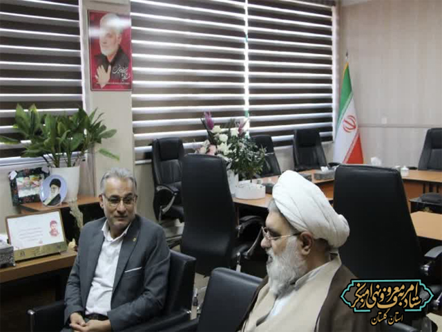 دیدار دبیر ستاد امربه‌معروف و نهی از منکر استان گلستان با مدیرکل آموزش‌وپرورش استان گلستان