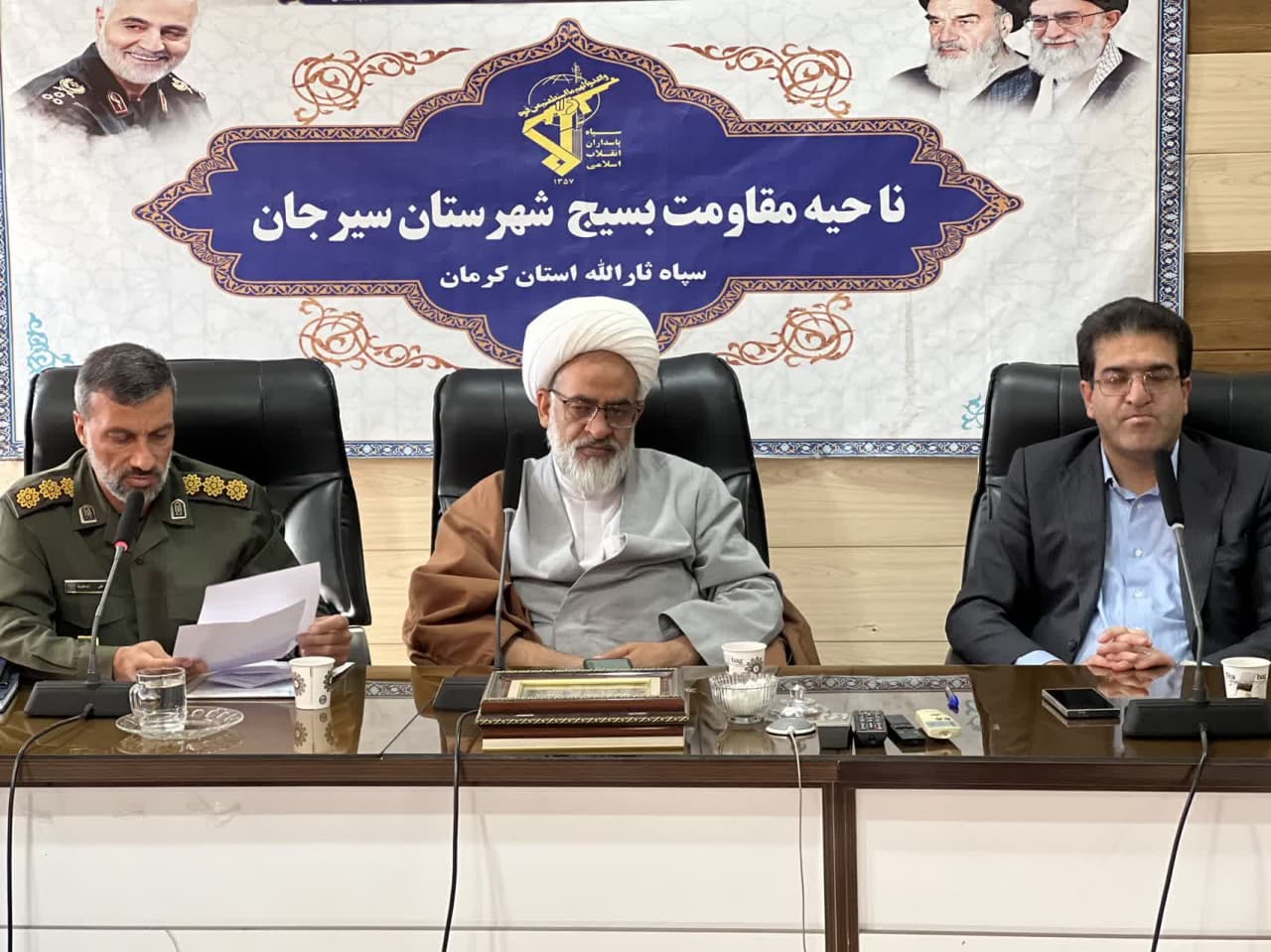 پنجمین جلسه ستاد امر به معروف و نهی از منکر شهرستان سیرجان 