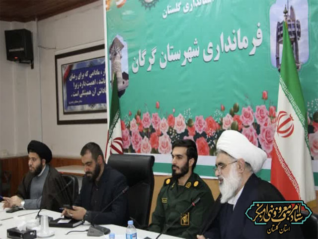 جلسه هماهنگی برگزاری مراسمات دهه فجر و اعزام راهیان نور در فرمانداری گرگان برگزار شد