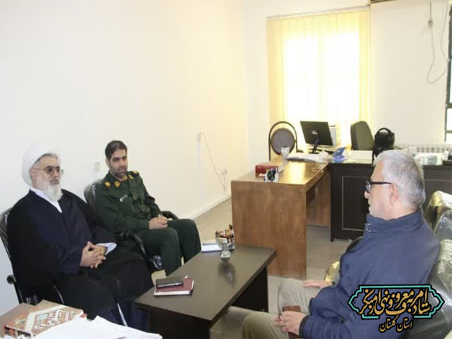 دیدار معاون اجتماعی سپاه ناحیه گرگان با دبیر ستاد امربه‌معروف و نهی از منکر استان گلستان و تأکید بر همکاری‌های مشترک