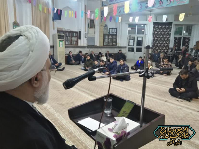 سخنرانی دبیر ستاد امربه‌معروف و نهی از منکر استان گلستان در جشن میلاد امام زمان (عج) در گرگان