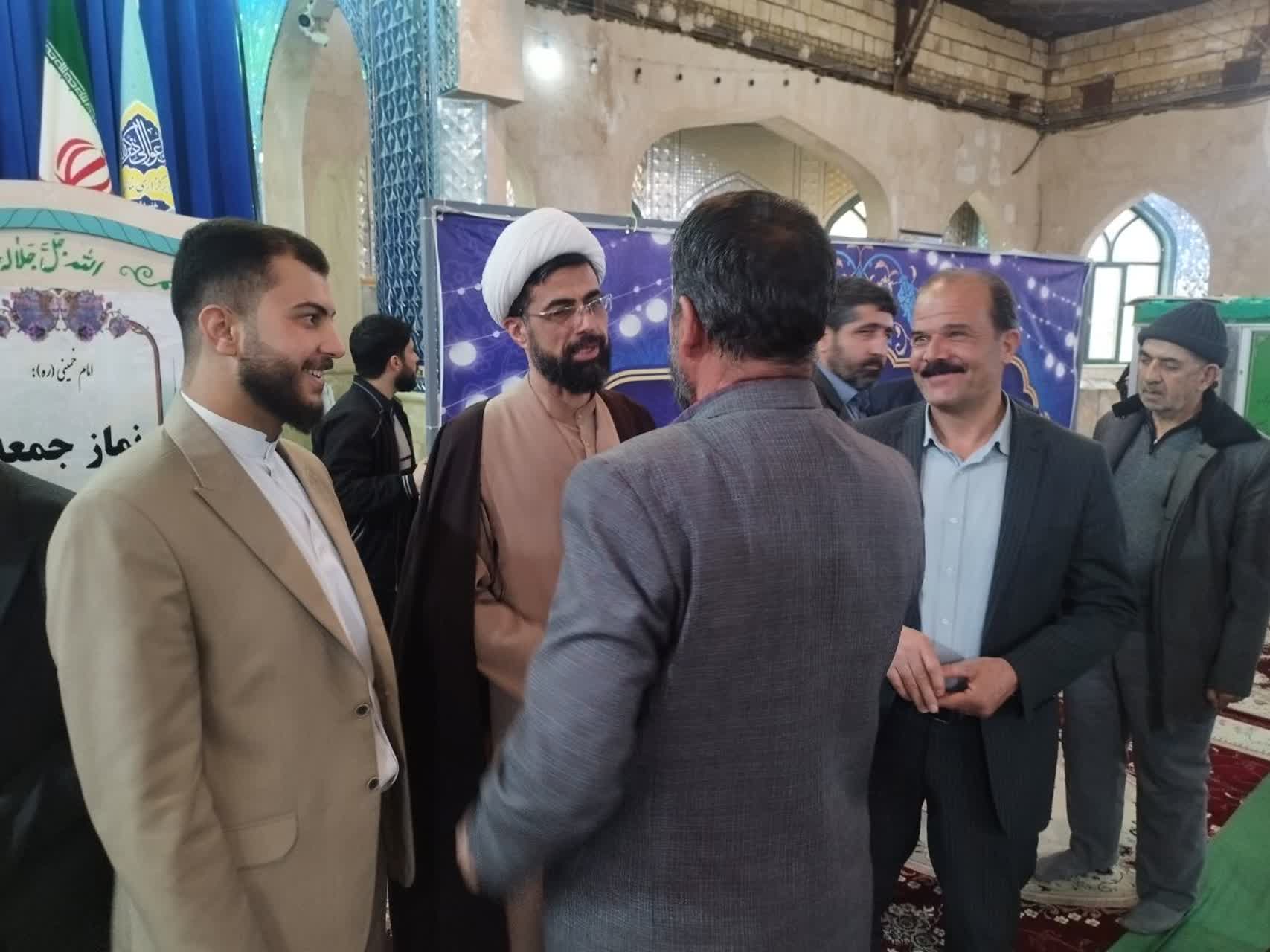 مراسم معارفه دبیر ستاد امر به معروف و نهی از منکر شهرستان خنداب