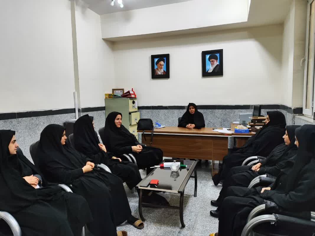 برگزاری جلسه شورای امربه معروف ونهی از منکر با موضوع اجرای تذکر لسانی 