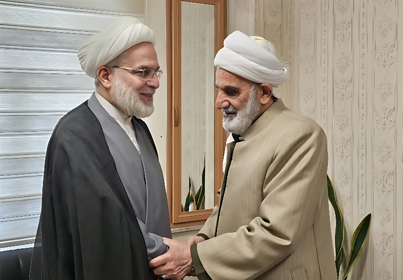 دیدار امام جمعه سنندج با رئیس ستاد امر به معروف و نهی از منکر کردستان