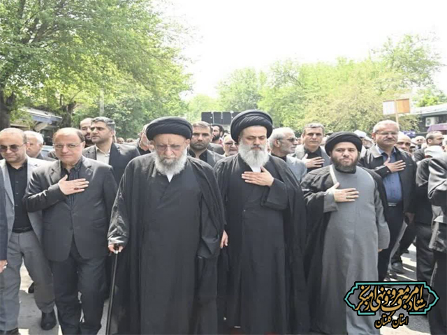 مراسم و دسته روی شهادت امام جعفر صادق (ع) برگزار شد