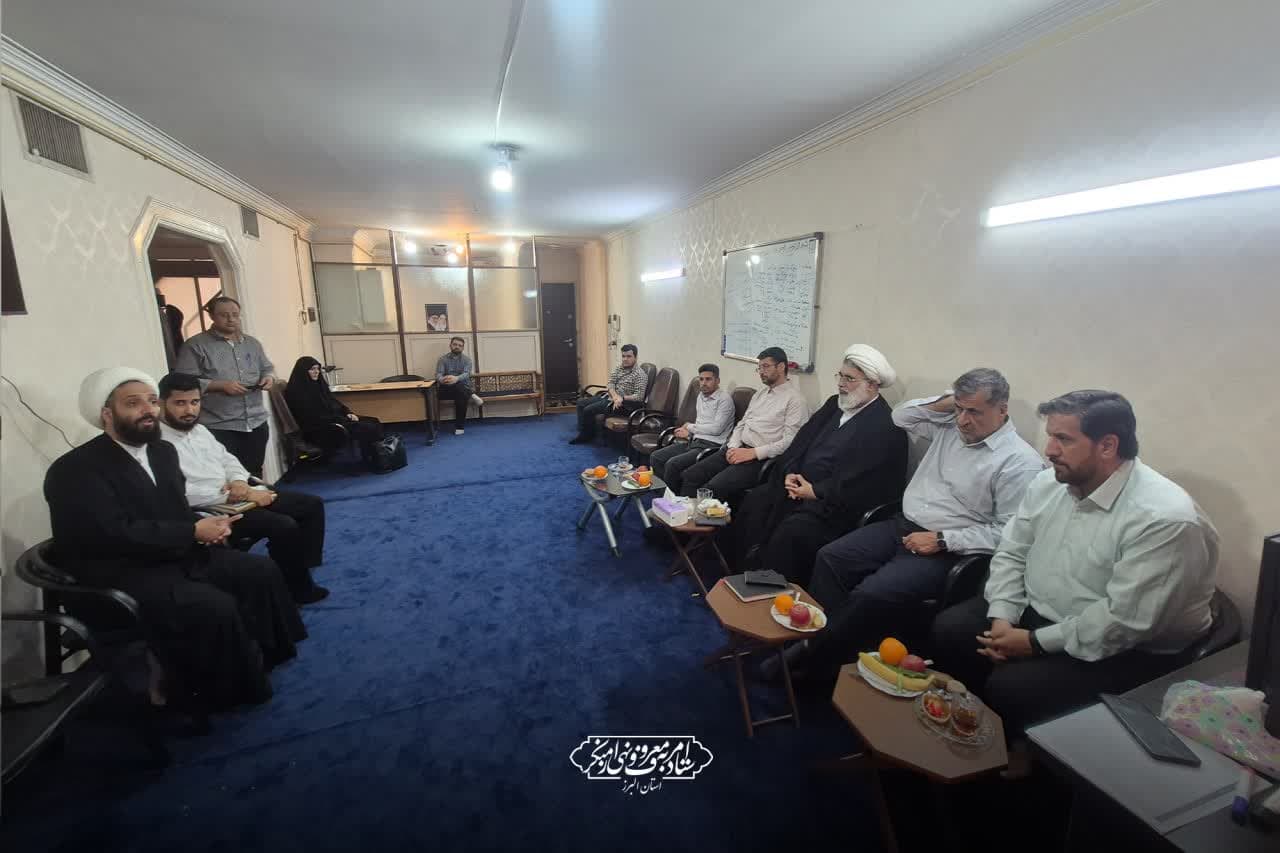  دیدار مشاور عالی رئیس ستاد امر به معروف و نهی از منکر با اعضای ستاد امر به معروف البرز