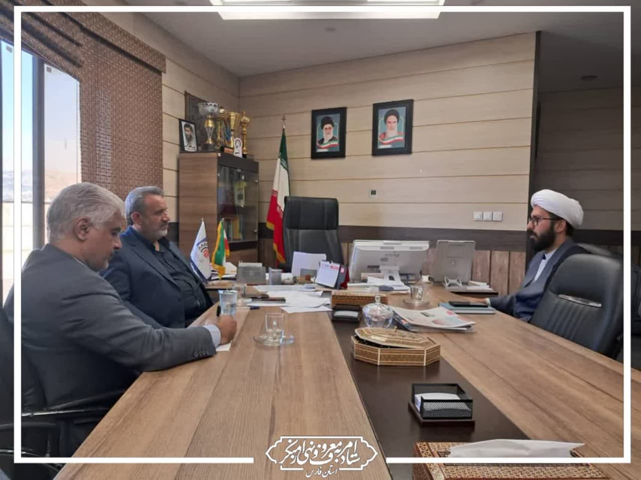 نشست صمیمانه معاونت اجتماعی ستاد فارس با رئیس اتاق اصناف برگزار شد
