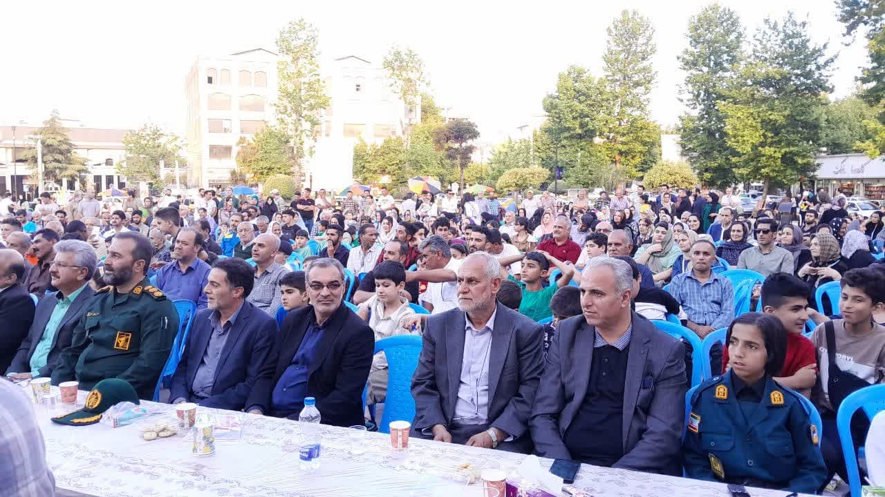 حضور فرمانده سپاه تالش و احیاگران معروف ستاد امربه معروف و نهی از منکر تالش در همایش روز کارگر