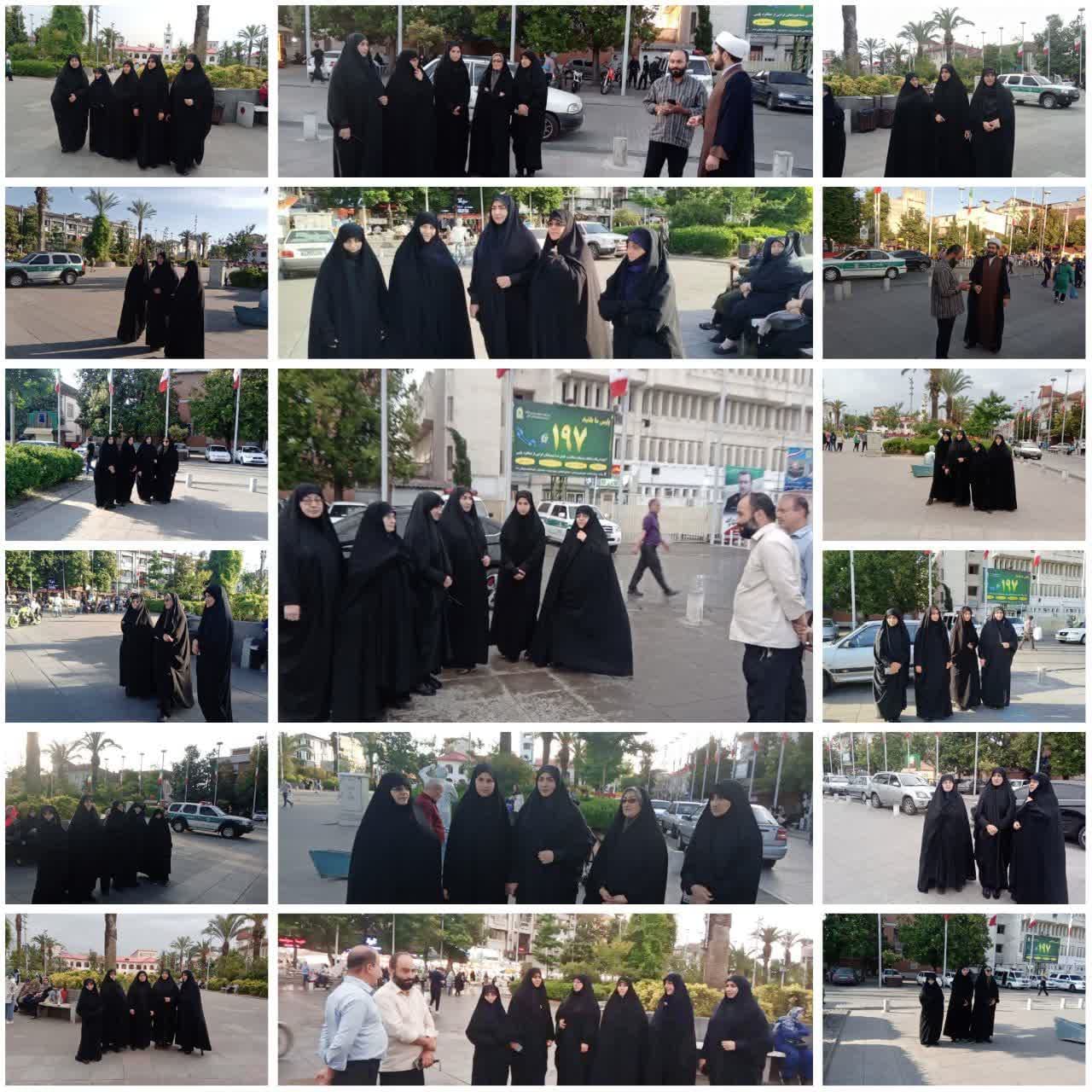 حضور احیاگران معروف در میدان شهدای ذهاب  رشت در هفته دوم خرداد