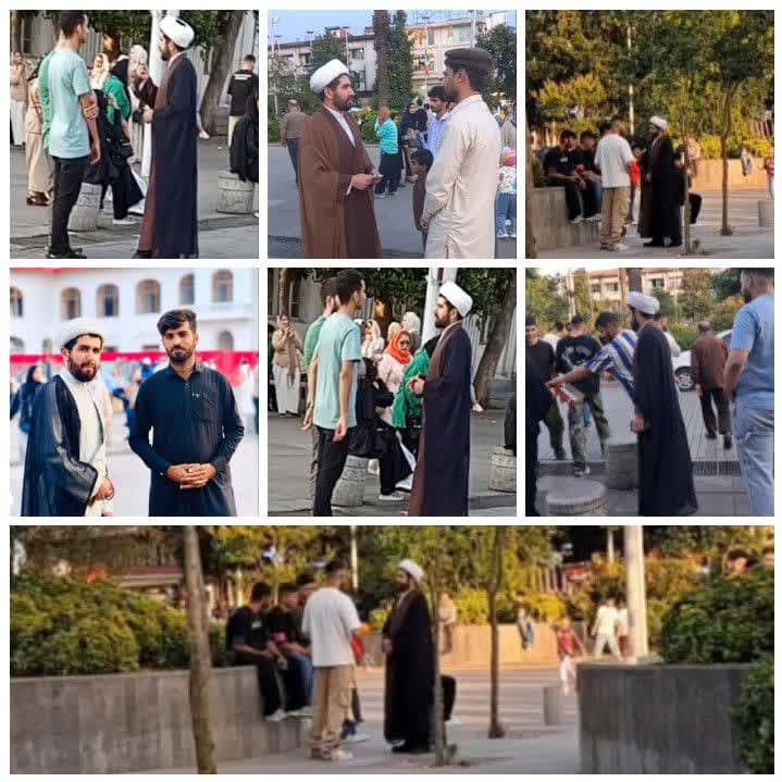 فعالیت گفتگو محور در غرفه ستاد امربه معروف و نهی از منکر استان گیلان