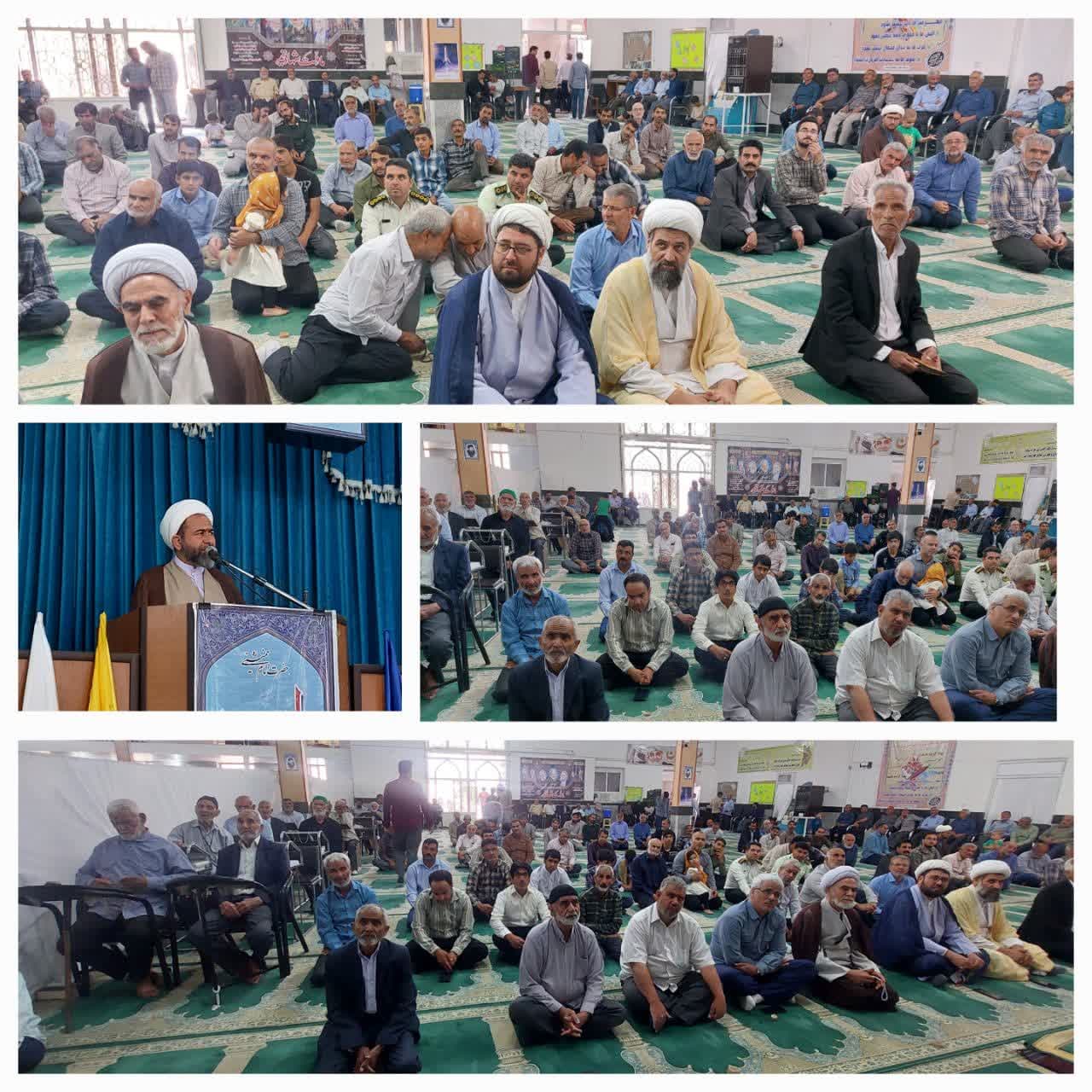 سخنرانی دبیر ستاد استان در نماز جمعه آیسک با موضوع امر به معروف و نهی از منکر
