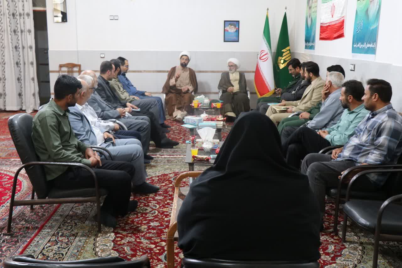 جلسه اعضای ستاد امر به معروف و نهی از منکر شهر جاورسیان