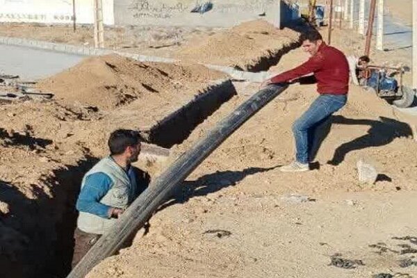 اجرای 10 کیلومتر خط انتقال آب در مرز باشماق مریوان/ آب پایدار زائران اربعین حسینی تأمین می‌شود