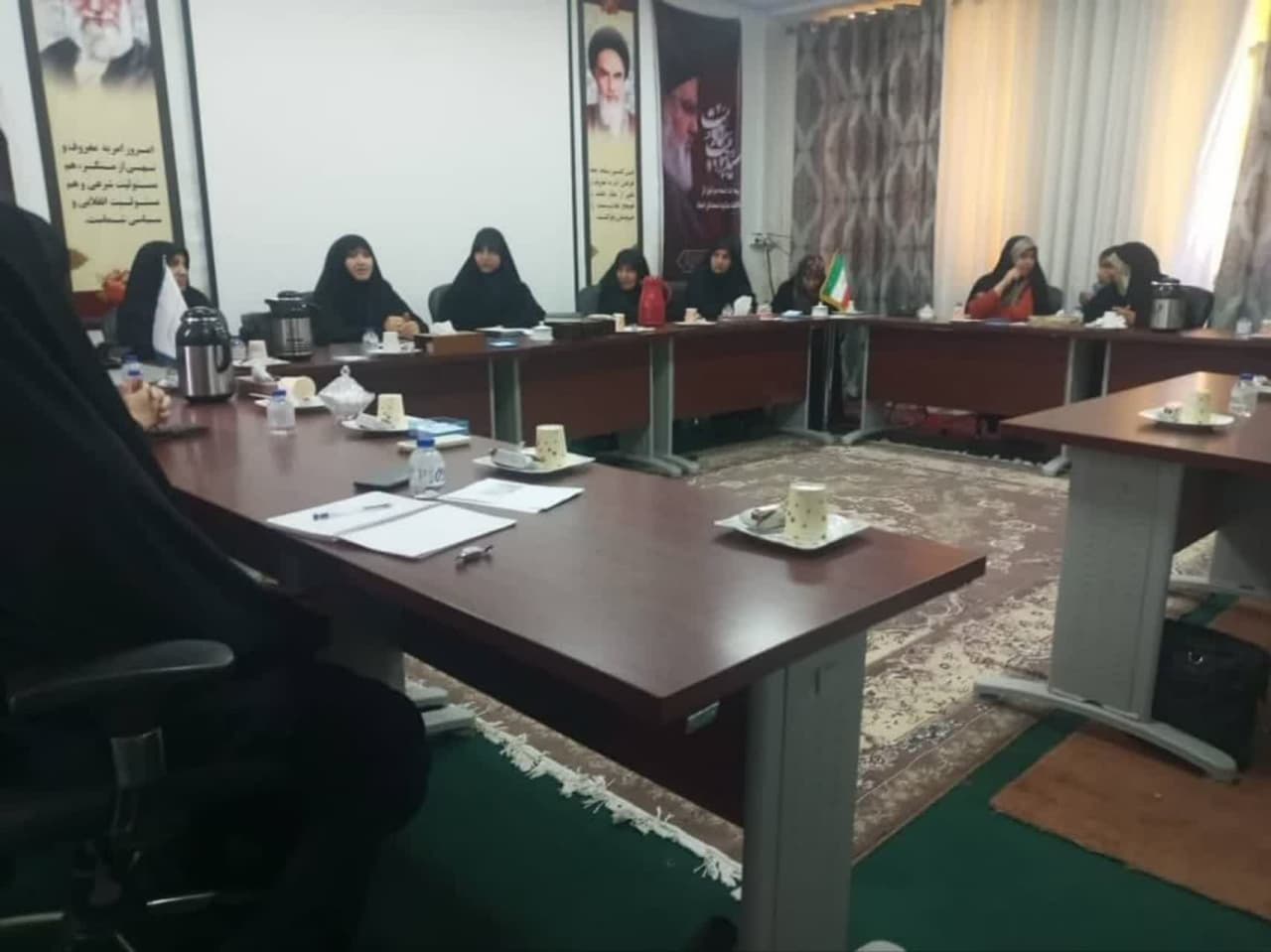 برگزاری جلسه تخصصی با محوریت "عفاف و حجاب و نقش آن در تقویت بنیان های اجتماعی و فرهنگی"