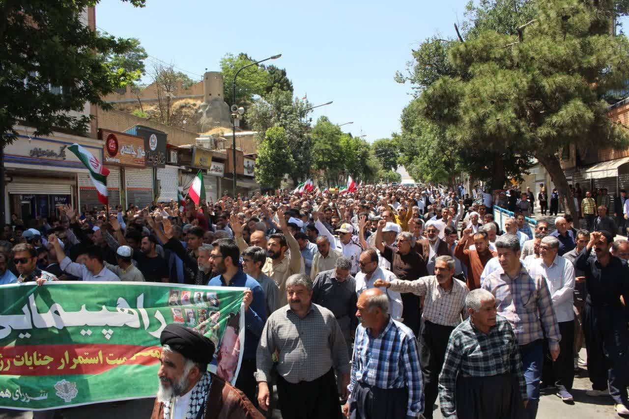 نمازگزاران کردستانی شجاعانه تجاوز جنگی رژیم صهیونیستی را محکوم کردند