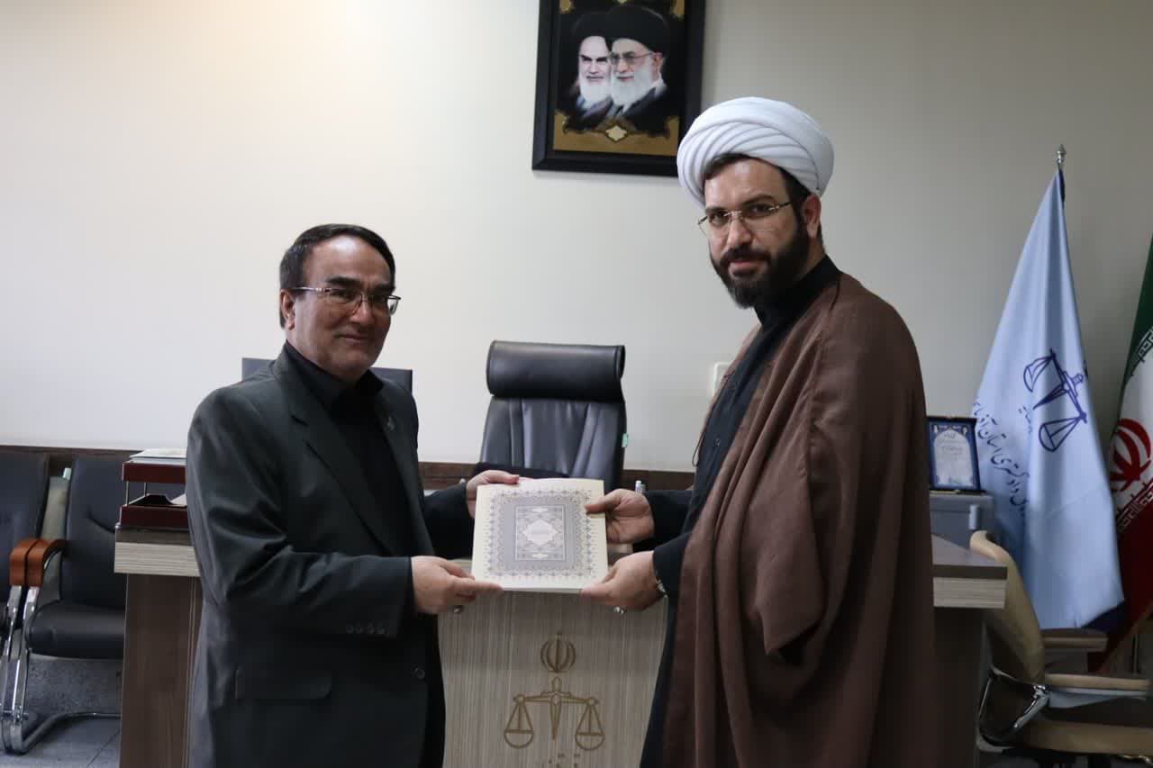 دیدار دبیر ستاد با دادستان استان آذربایجان شرقی