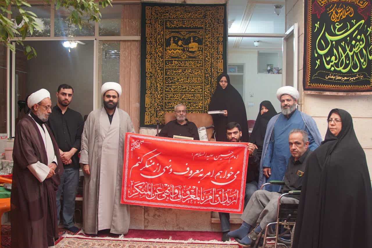 دبیر ستاد امربه‌معروف و نهی‌ازمنکر استان با خانواده‌های معظم شهیدان عطابخش، میرجلیلی و محمدی دیدار کرد