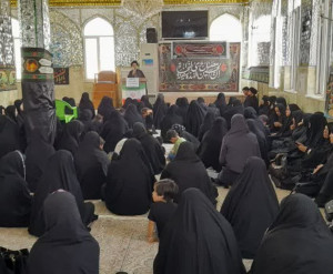 برگزاری گردهمایی بانوان زینبی.(اخبار شهرستان)