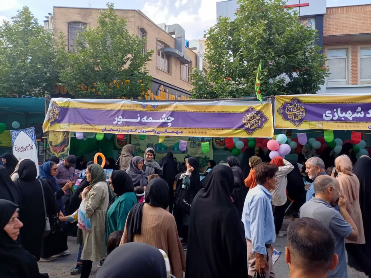 شکوه خیزش زنجانی ها در بیعت با امیرالمومنین علی علیه السلام.