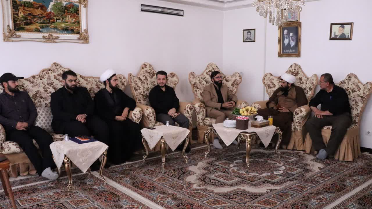 دیدار با خانواده شهیدان میرجانی و احمدی