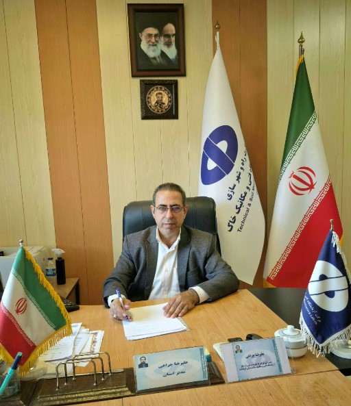 مصاحبه خبری رئیس شورای امر به معروف و نهی از منکر آزمایشگاه فنی و مکانیک خاک استان کرمانشاه