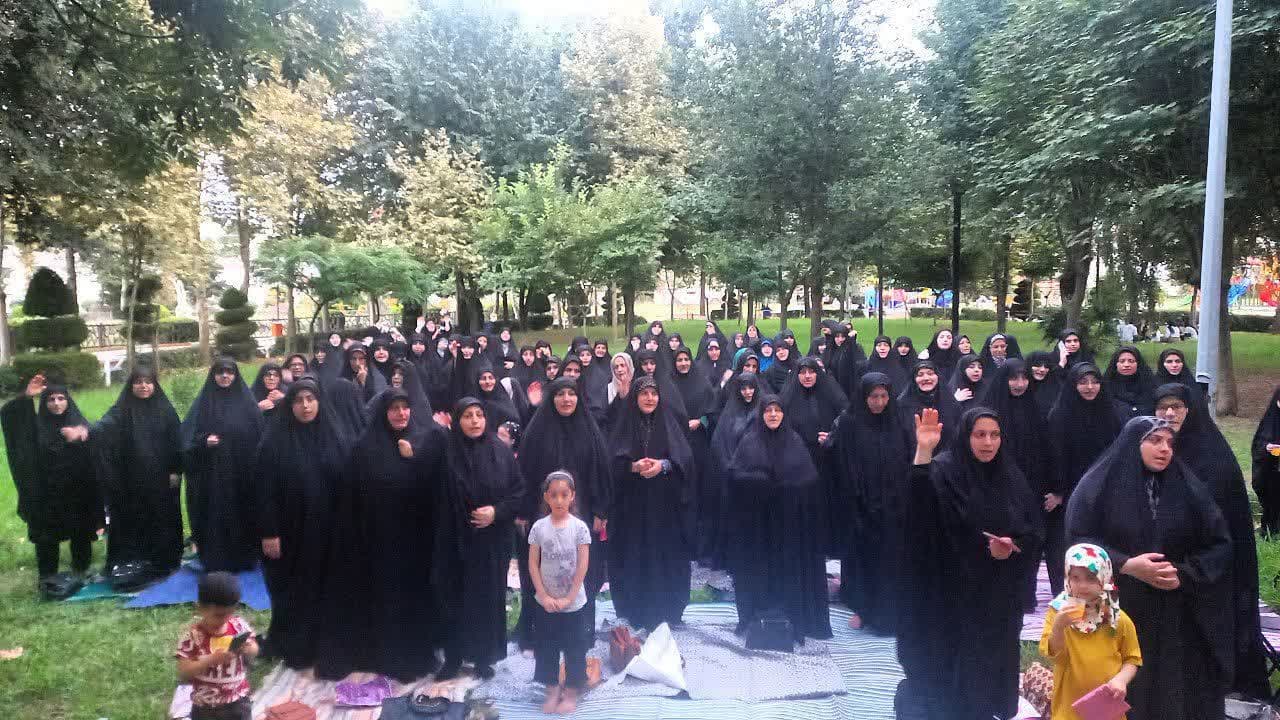 حضور خواهران احیاگر معروف در پارک ابریشم صومعه سرا 