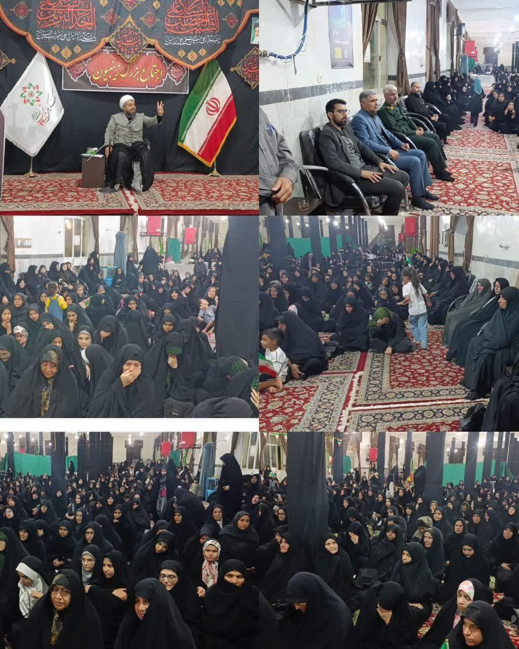 اجتماع بزرگ زینبیون به یاد شهدای اقتدار در عشق‌آباد 