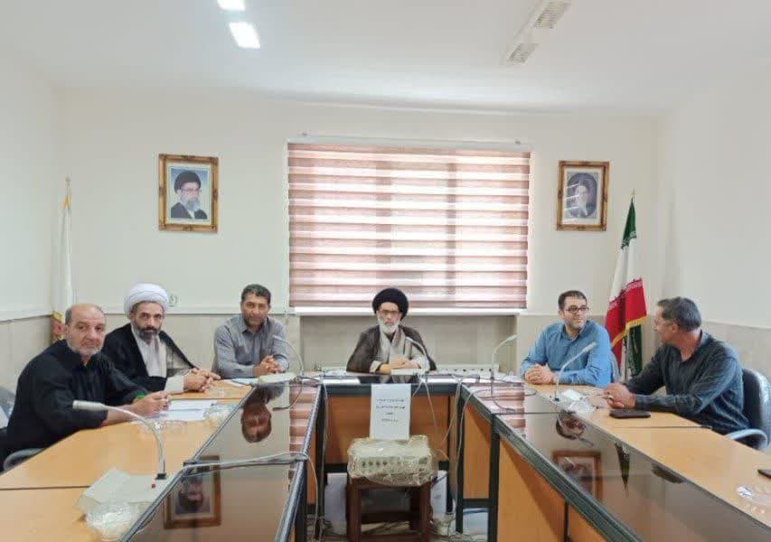 نشست شورای امر به معروف و نهی از منکر مدیریت امور توزیع برق شهرستان خدابنده.
