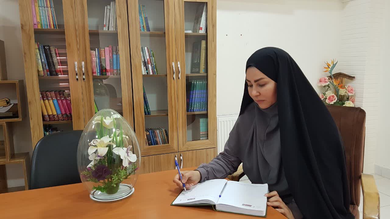 مصاحبه خبری رئیس شورای امر به معروف و نهی از منکر کانون پرورش فکری استان کرمانشاه