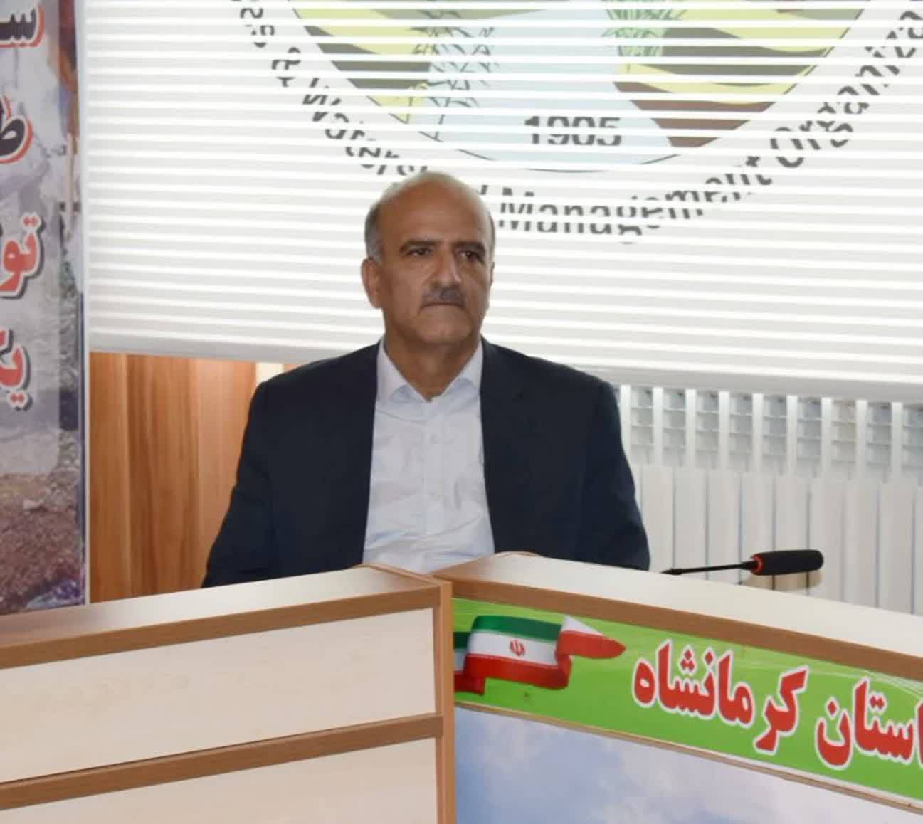 مصاحبه خبری رئیس شورای امر به معروف و نهی از منکر اداره کل منابع طبیعی استان کرمانشاه