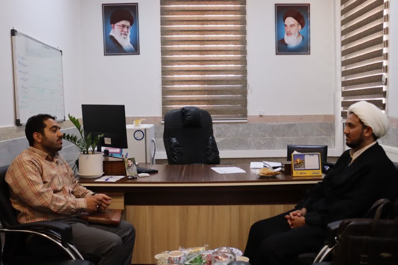 معاونت امور اجتماعی ستاد امر به معروف یزد با فرمانده ناحیه بسیج دانشجویی استان دیدار کرد