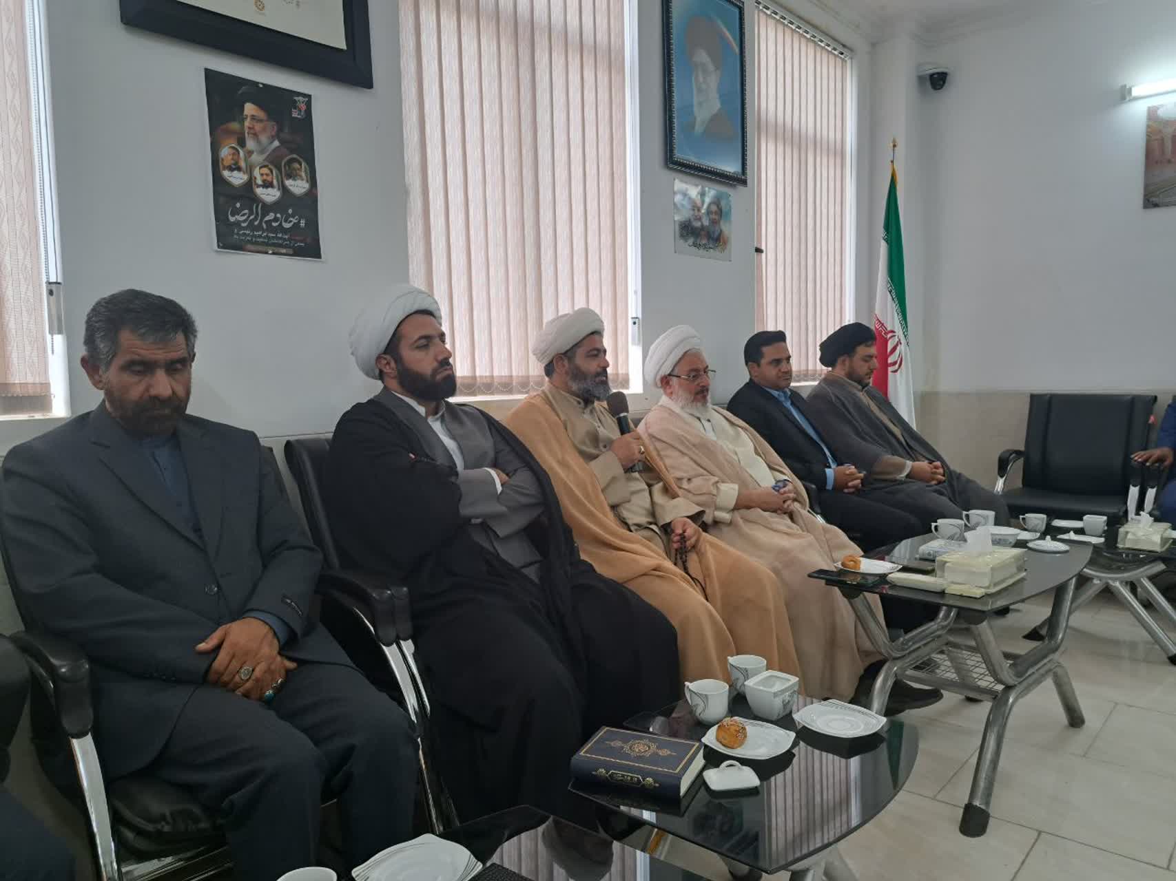 مراسم تودیع و معارفه دبیر ستاد امربه‌معروف و نهی‌ازمنکر شهرستان تفت برگزار شد