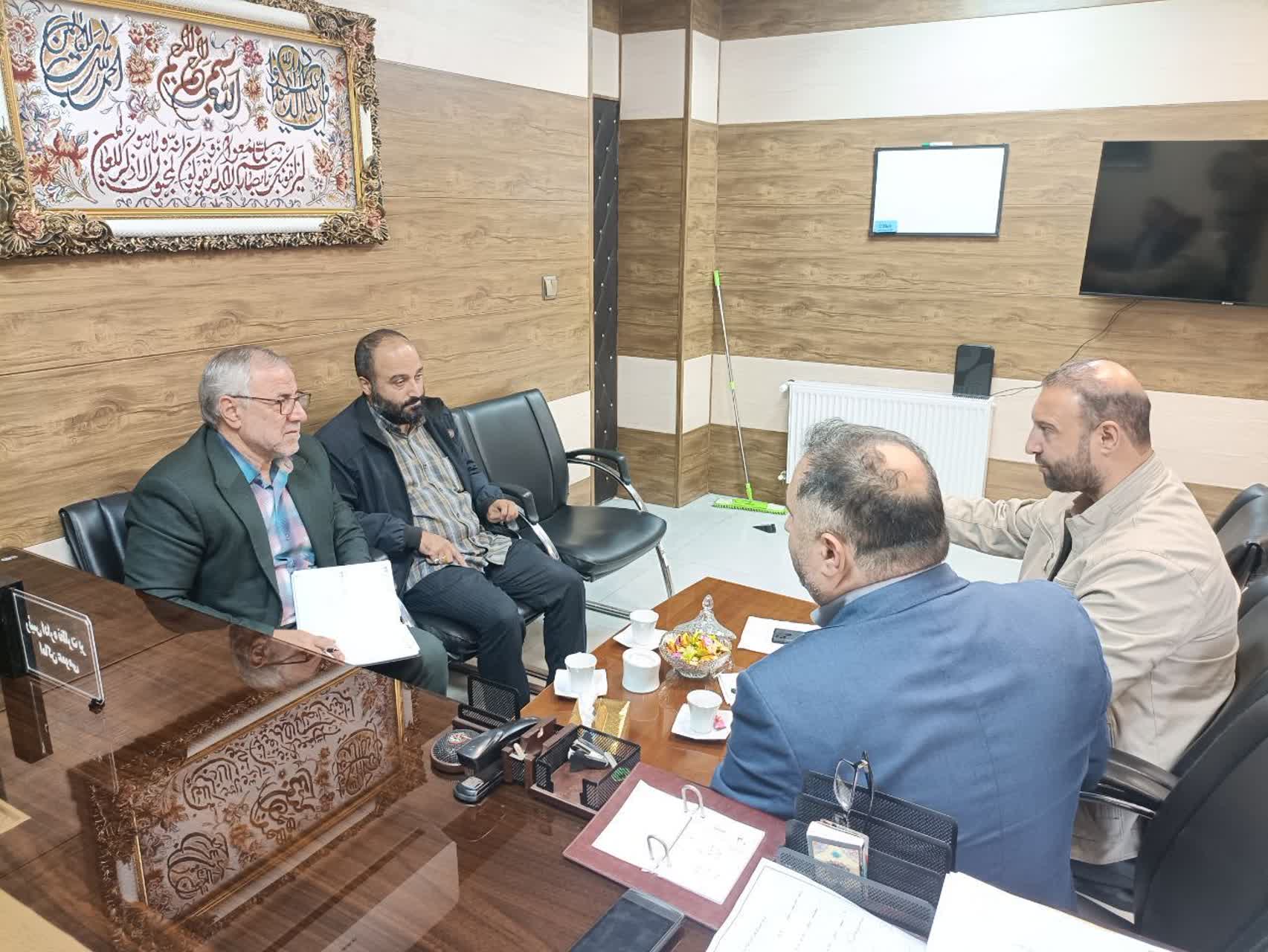  نشست معاونت اجتماعی ستاد امربه معروف ونهی ازمنکر با  رئیس نظارت بر اماکن عمومی استان گیلان