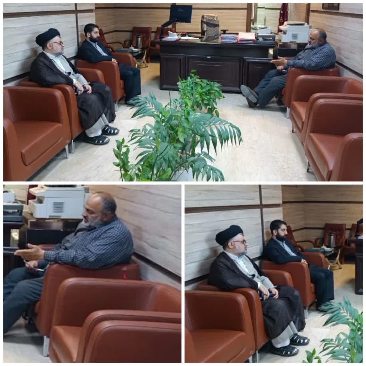 دبیر ستاد امربه‌معروف و نهی از منکر شهرستان اردکان با دادستان محترم شهرستان دیدار کرد