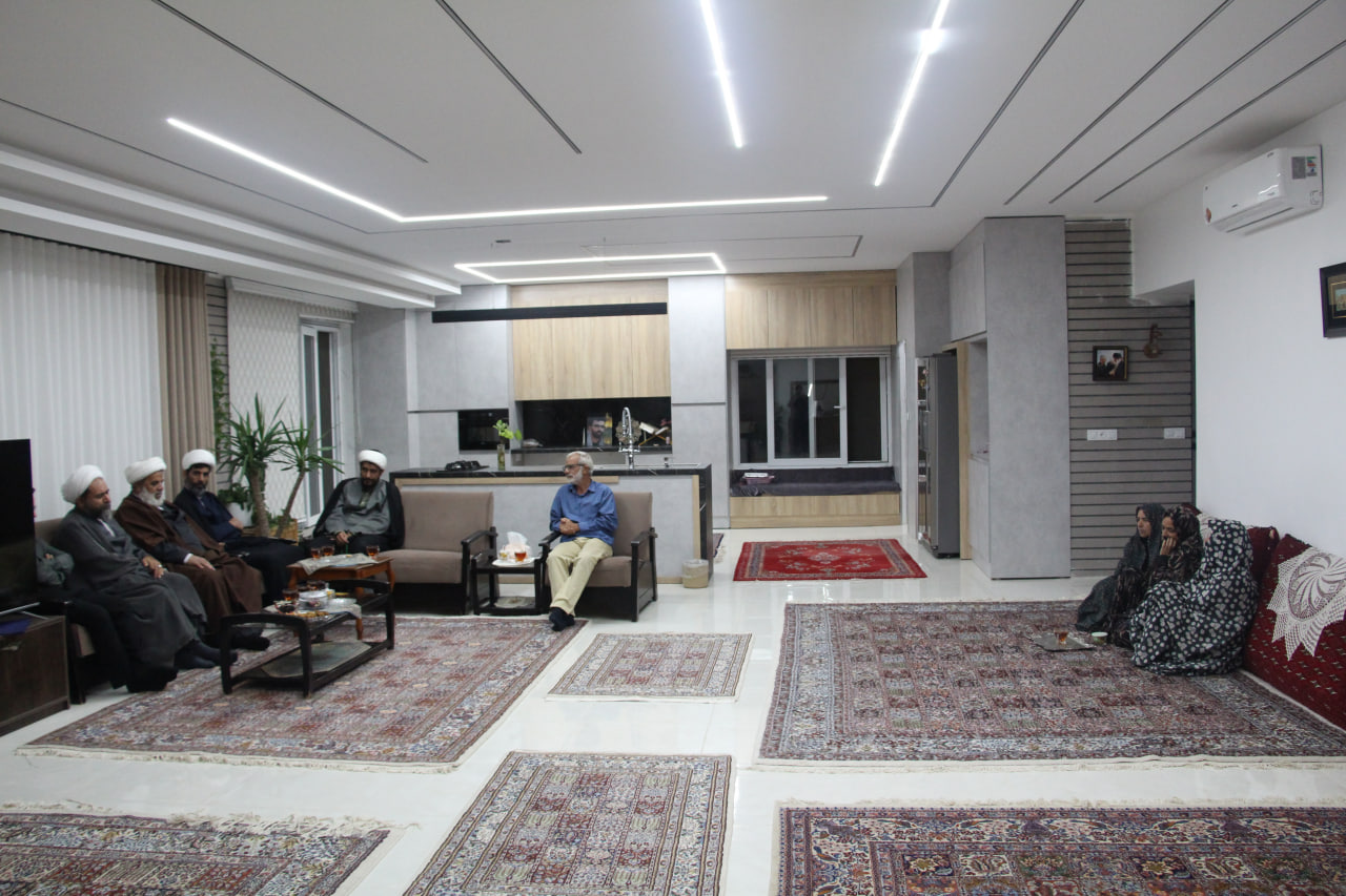 دیدار با خانواده شهید نوفرستی از شهدای جنگ 12 روزه